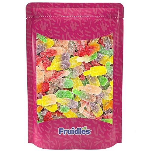 Miniatura 4 de Fruidles Ice Pops Gummy Drops Candy, deliciosas gomitas con sabor a frutas recubiertas de azúcar (1 libra)