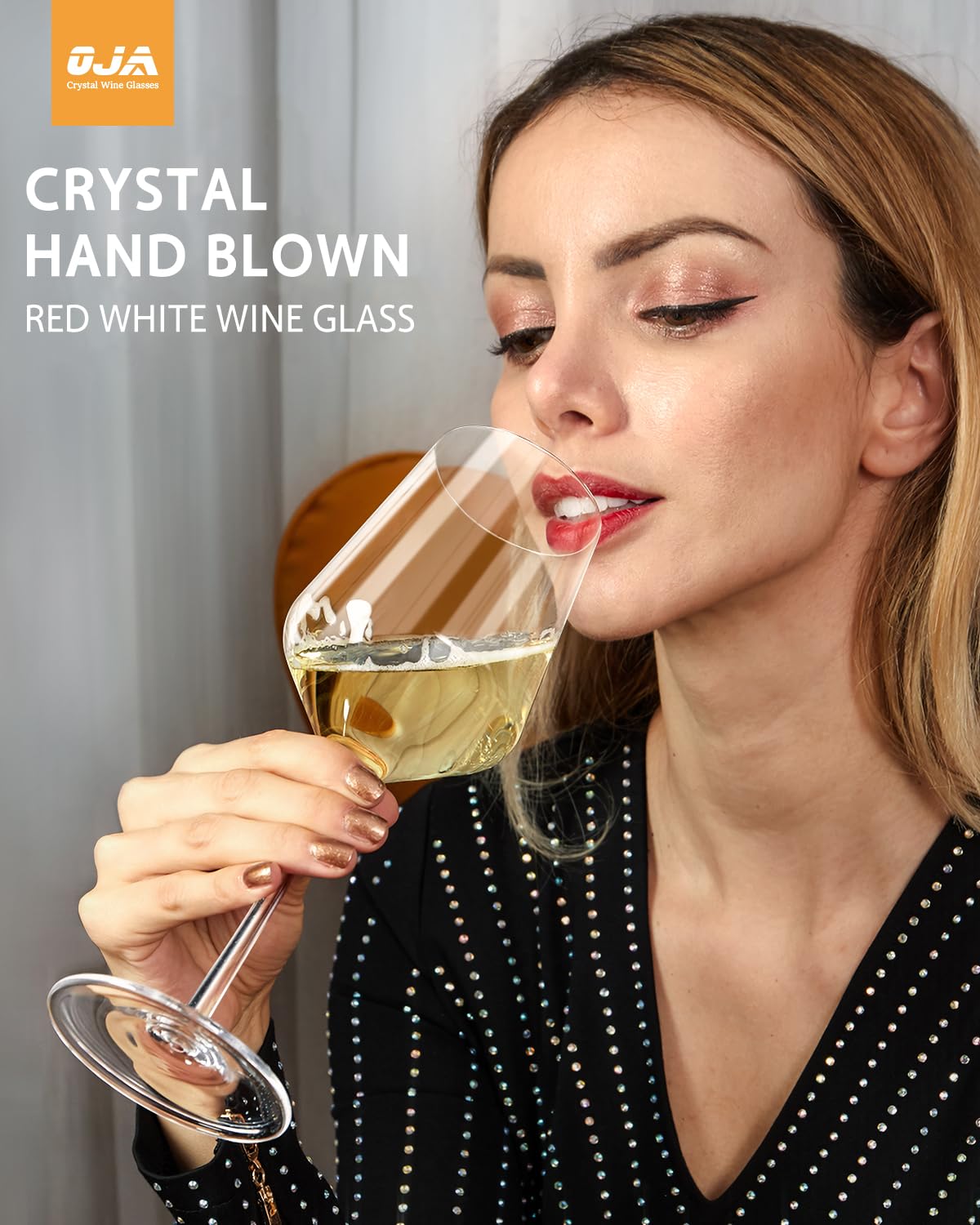 Rotweingläser, Premium-Kristall-Weingläser, mundgeblasen, 480 ml, langer Stiel, dünner Rand, perfekt für Rot oder Weiß, für den täglichen Gebrauch, einzigartiges Geschenk zum Hochzeitstag oder