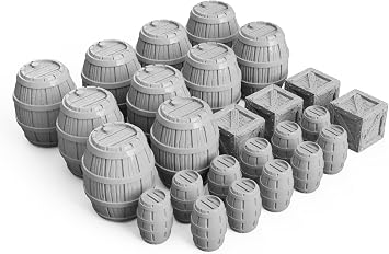 Dungeons and Dragons, D&D, Pathfinder, Warhammer 40k, RPG, Minyat rler, Sigmar  a , Masa, D ve D, Dungeons and Dragons Hediyeleri i in DND Arazi ve Kasalar Seti DND Arrain 28 mm