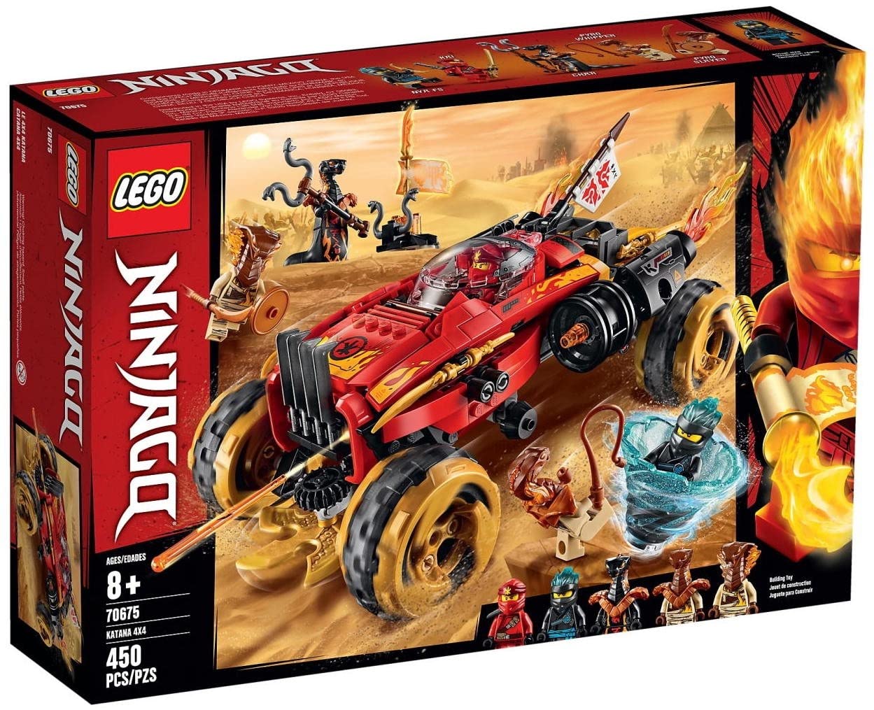 LEGO Ninjago 70675 Katana 4x4, Bauset
