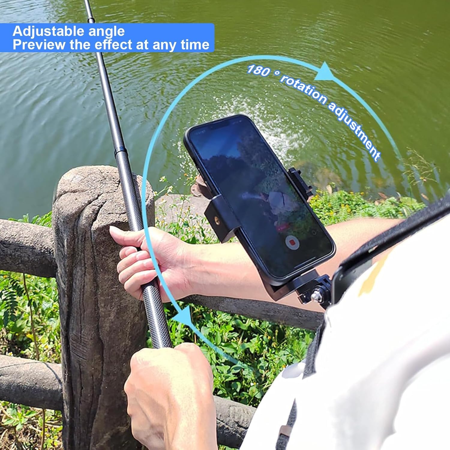 SHOPEE Phone Chest Mount Harness Chesty Vest Mount Strap for Action Camera Compatible with iPhone 16, Samsung, Xiaomi, Go Pro Hero,Max,Go Pro Hero 7,6, 5,4, Session,3+,3,Hero/Insta 360 1