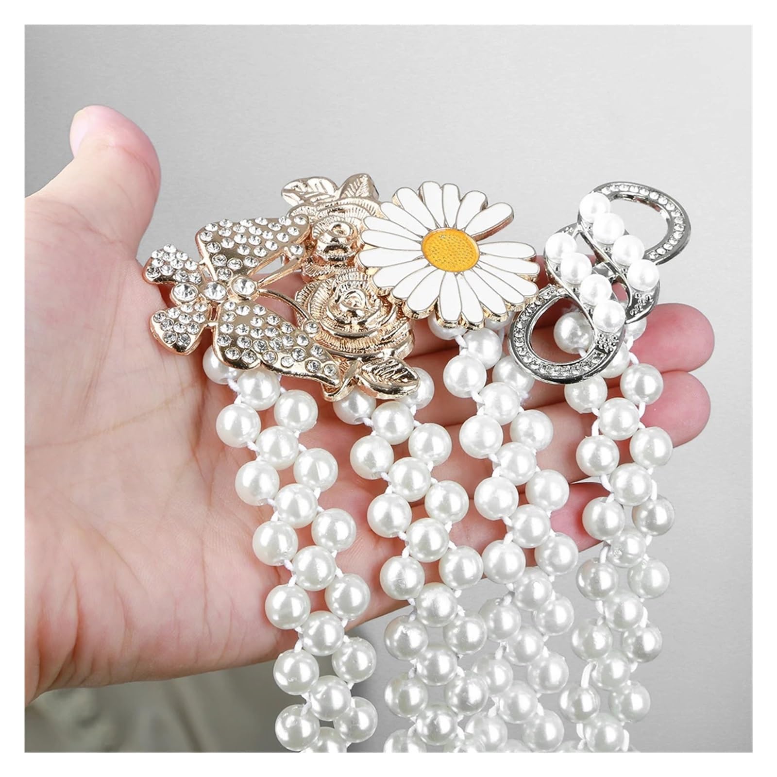 Décoration de rideau Boucle de rideau en perles, attache de sangle d'élan, corde élastique, nœud créatif, boucle, support de rideau, décoration, embrasse de fenêtre, retenue de rideau Embrasse de ride