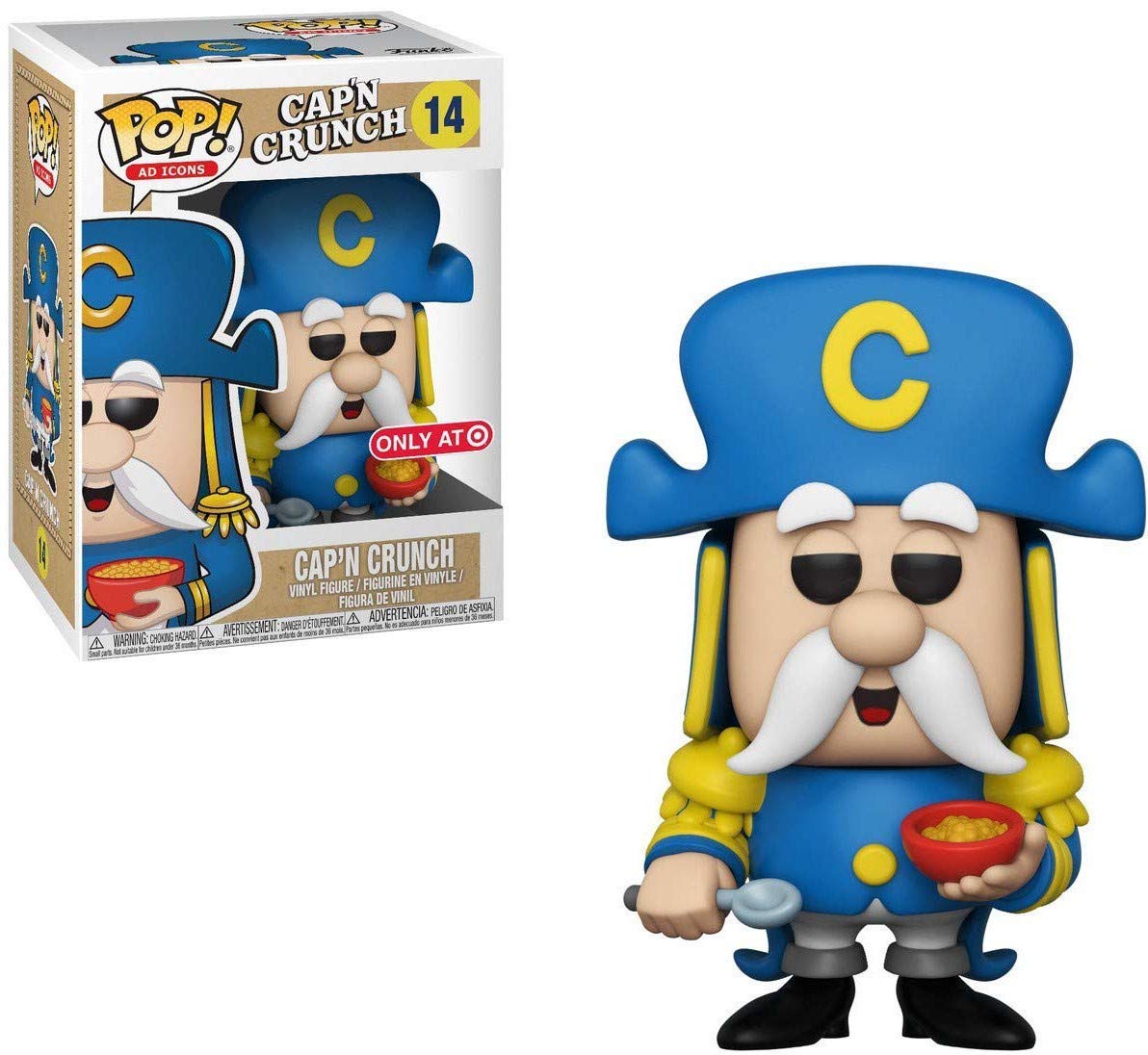 Amazon.com: Funko Pop Ad Icons Cap'n Crunch (Target Exclusive