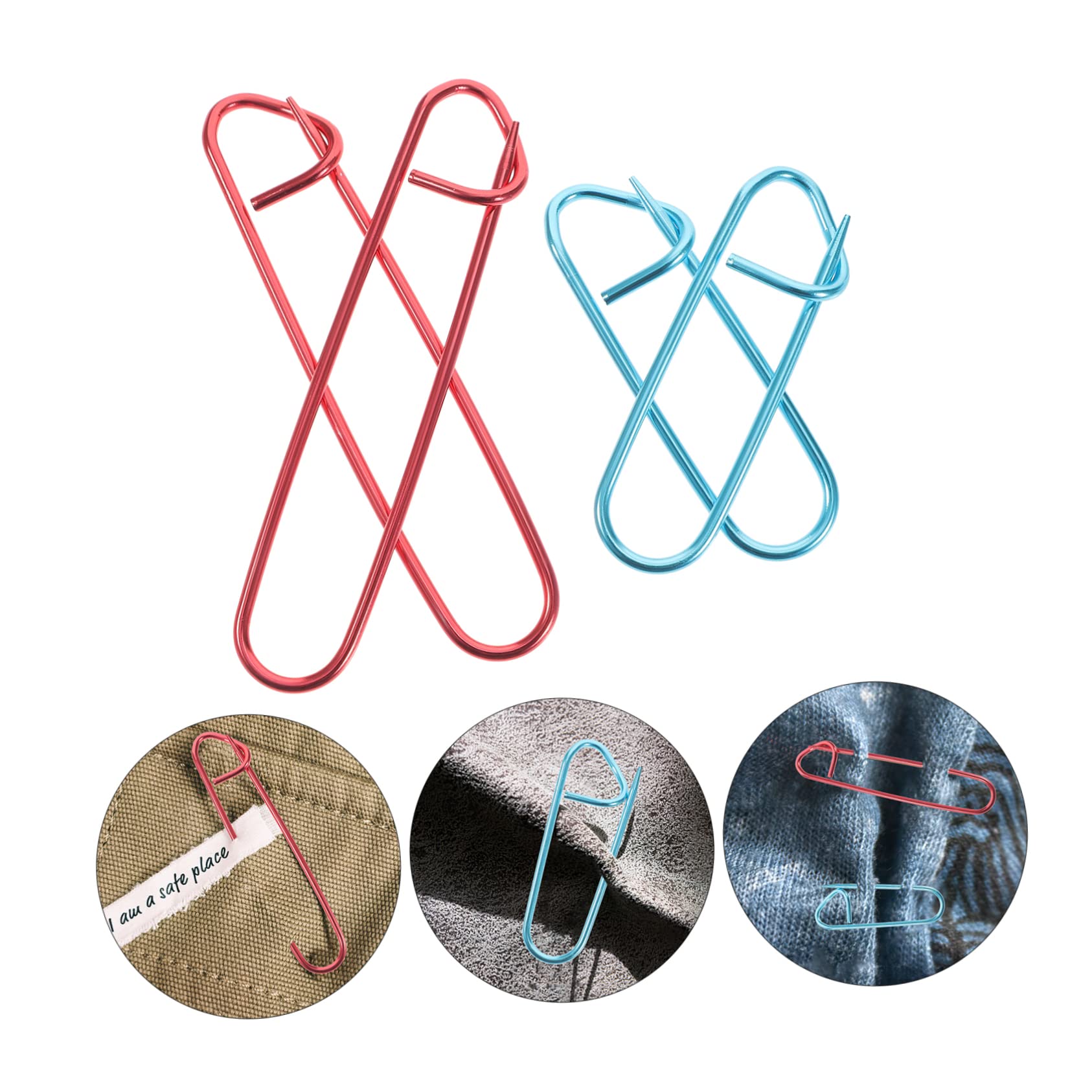 Abaodam 150pezzi Marcatori per Cucire Forma di Needles Curvate per Maglieria Strumenti per e Fai da Te per Principianti e Professionisti Facile da Usare e Portatili Completo di Accessori