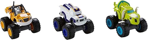 Miniatura 4 de Fisher-Price, Nickelodeon, Blaze y las máquinas monstruo, amigos máquina monstruo, paquete de 2