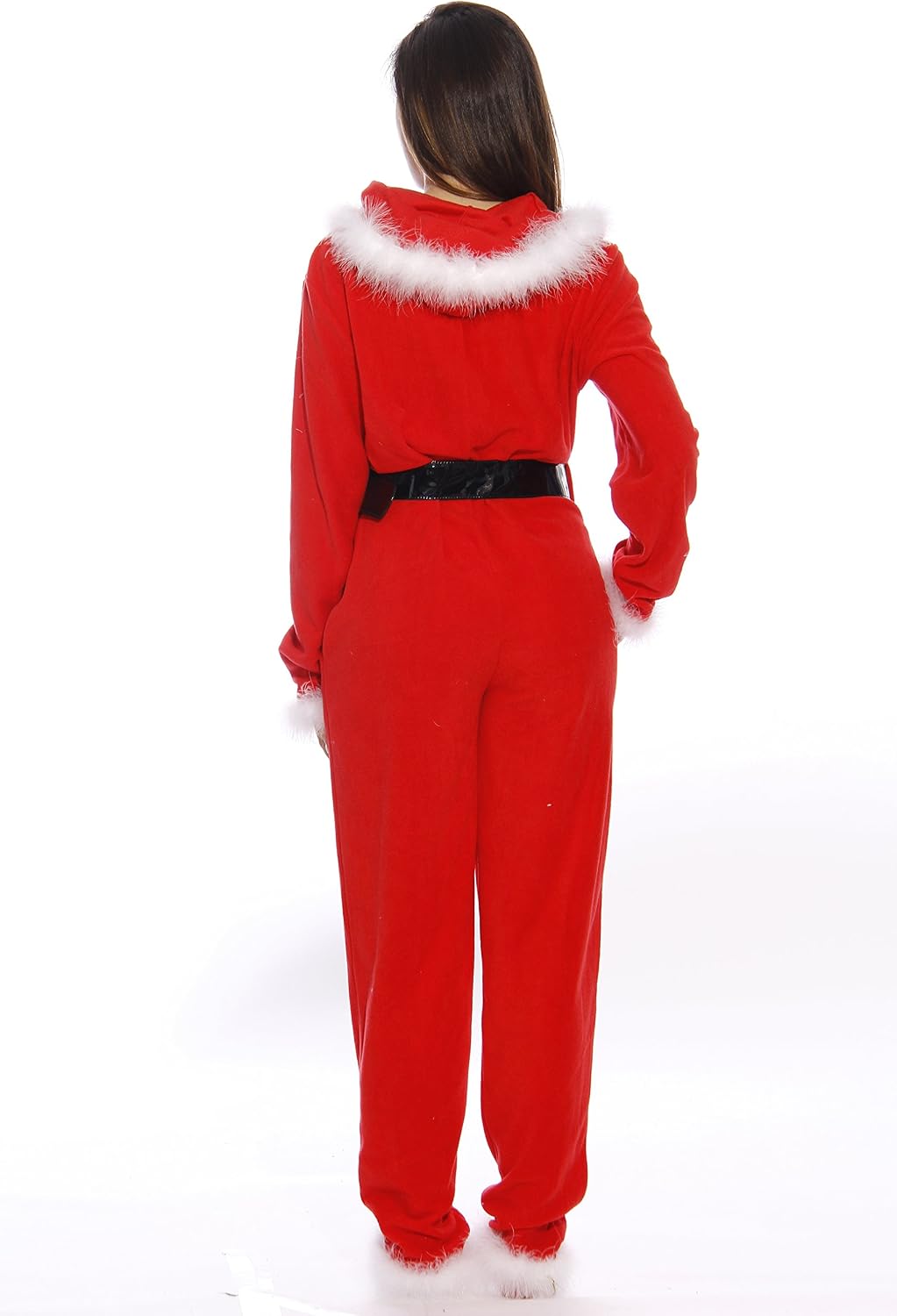 Just Love Holiday Santa Adult Onesie Pajamas image 2