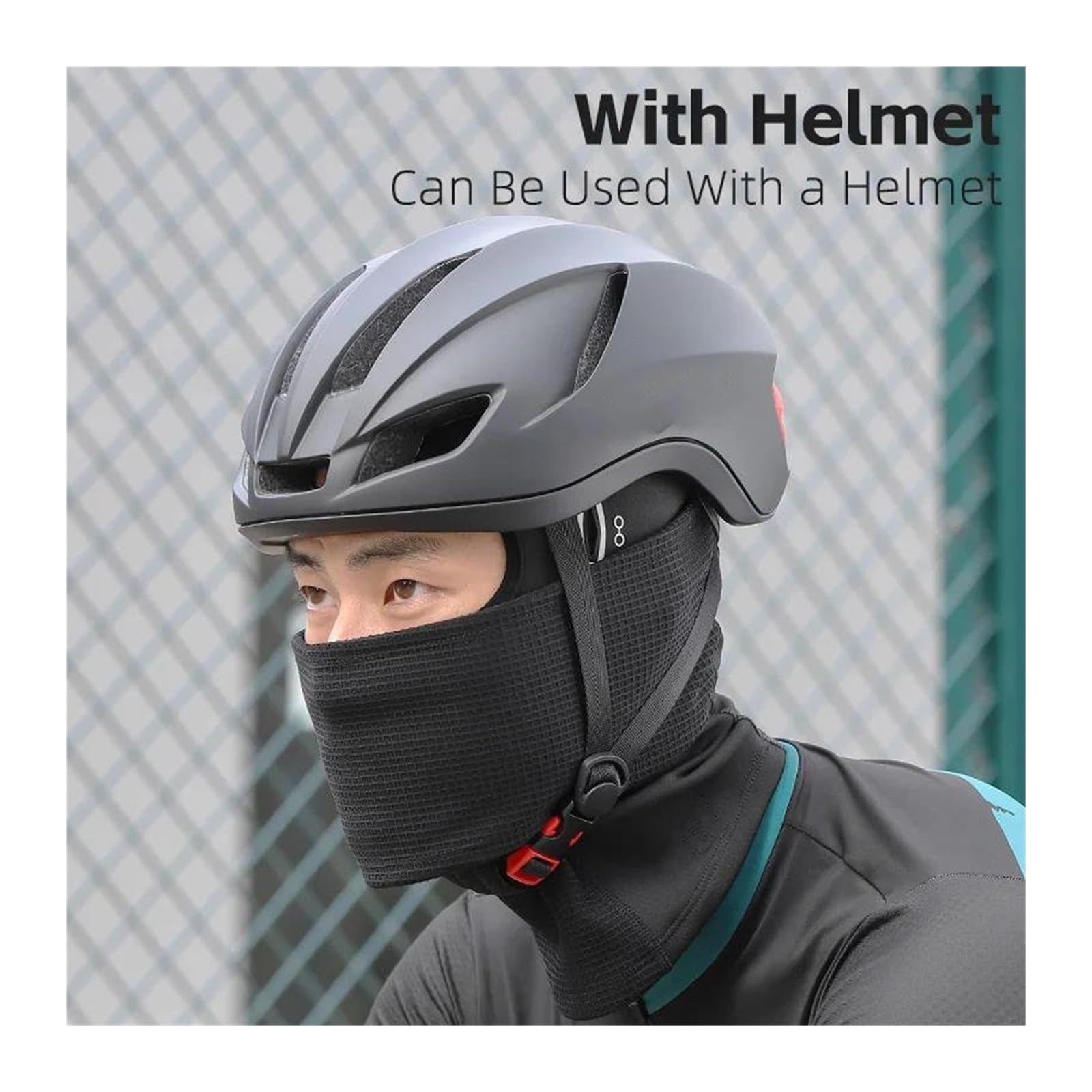 Máscara de Esquí Máscara de Viento Máscara para mantener la motocicleta, gorro cálido para ciclismo, máscara facial completa a prueba de viento para invierno, gorro elástico alto para hombres y mujere