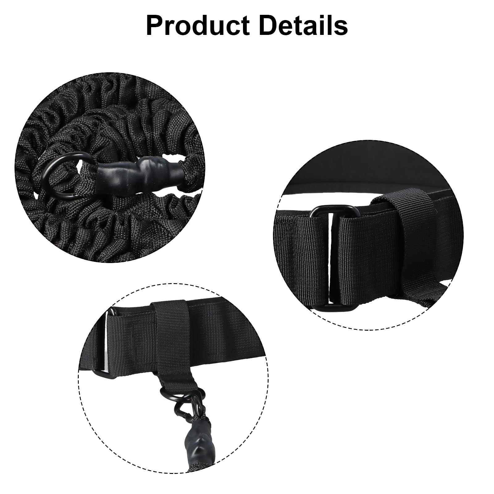 Ceinture De Natation élastique 2.5-7.5m – Réglable, éponge Rembourrée, Pour Adultes Et Enfants 7 Ans+