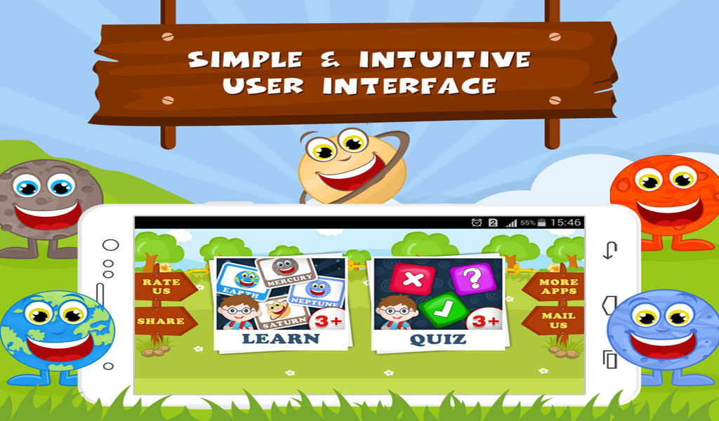 Learn Solar System Objects - App on Amazon Appstore