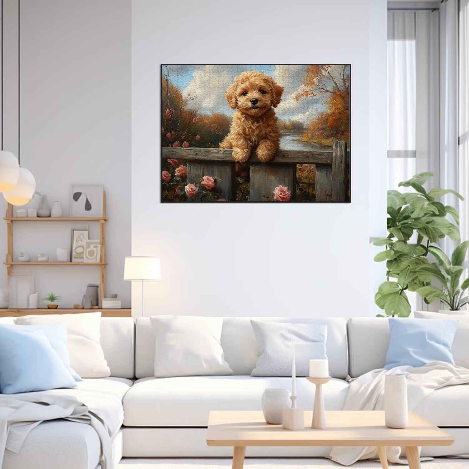 1500 sztuk puzzli dla dorosłych jesienne wymagające gry logiczne, n-705