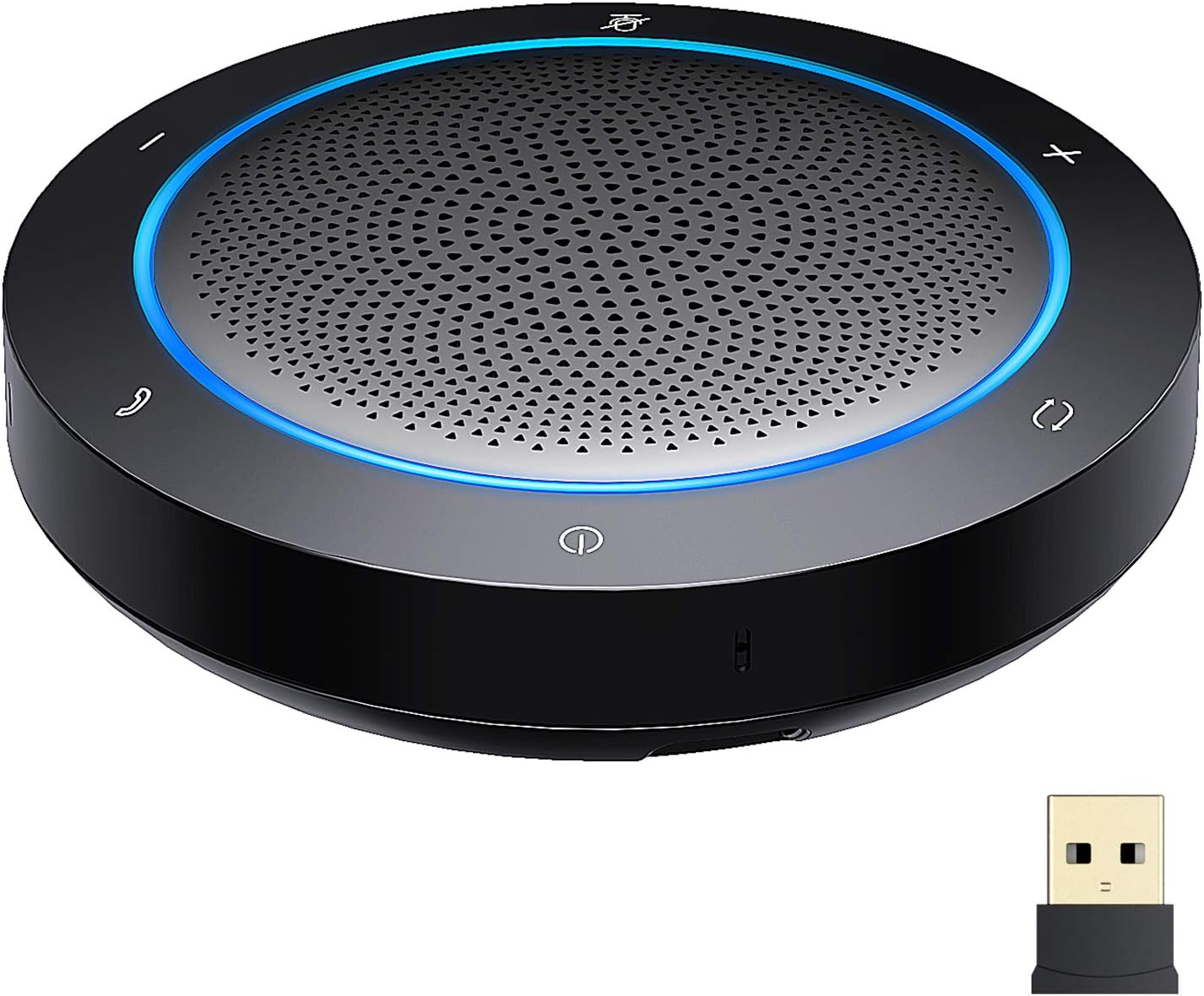 GOGOCOOL Altavoz Bluetooth, Altavoz para conferencias con reducción de Ruido, 4 micrófonos GOGOCOOL Altavoz Bluetooth, Altavoz para conferencias con reducción de Ruido, 4 micrófonos