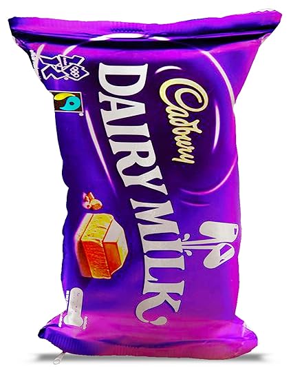 DreamVio Dairy Milk Chocolate Soft Toy/Plush Pillow for Kids/Boy/Girls Gifting/Gifts Cushion for Birthday,Multicolor (Size : 12x16 inch), Pack of 1
