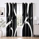 black and white curtains Top2商品