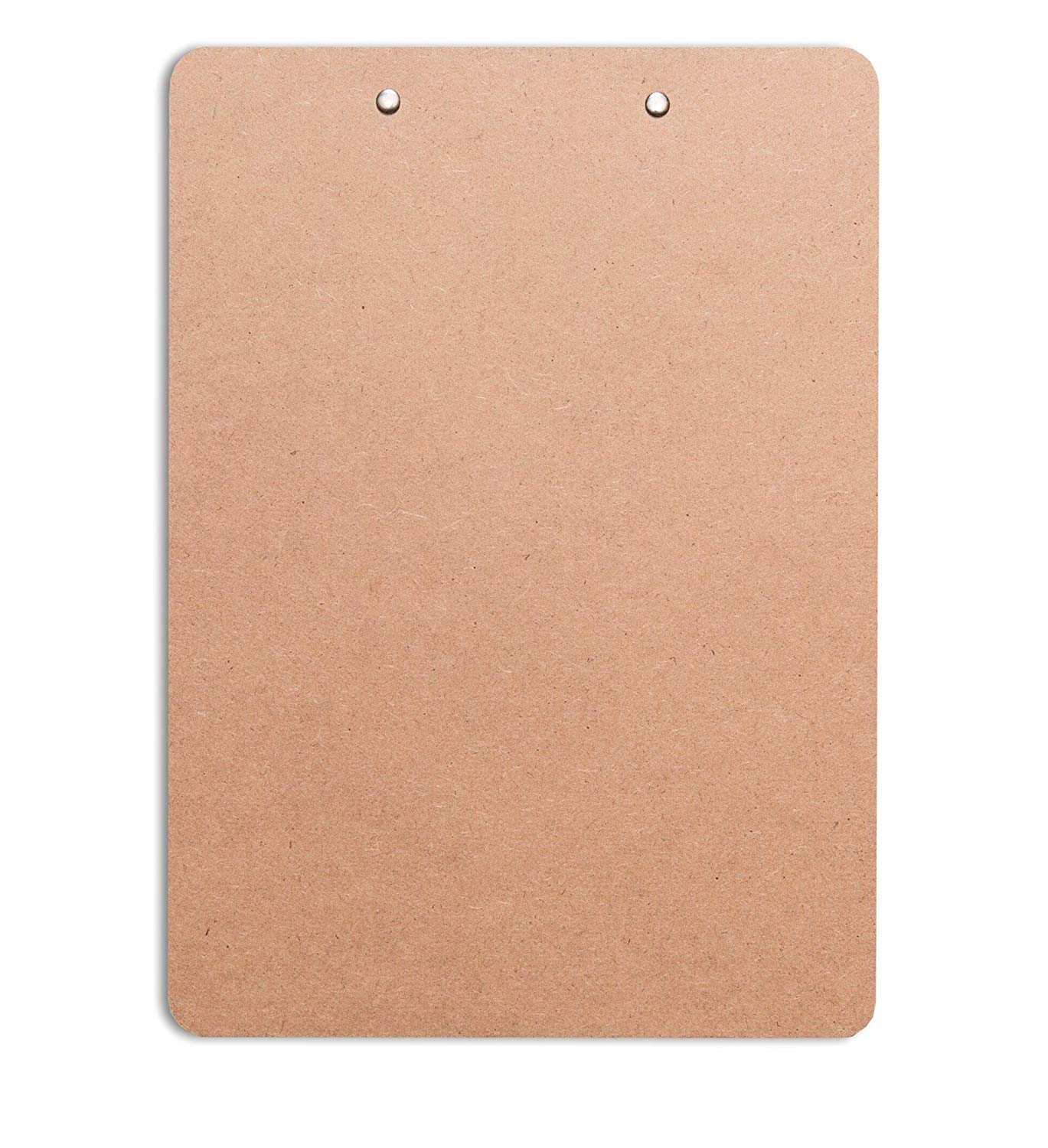 UCLEVER 6Pcs Clipboard Mini Memo Size A6 (19 cm x 12 cm) Masonite Jumbo