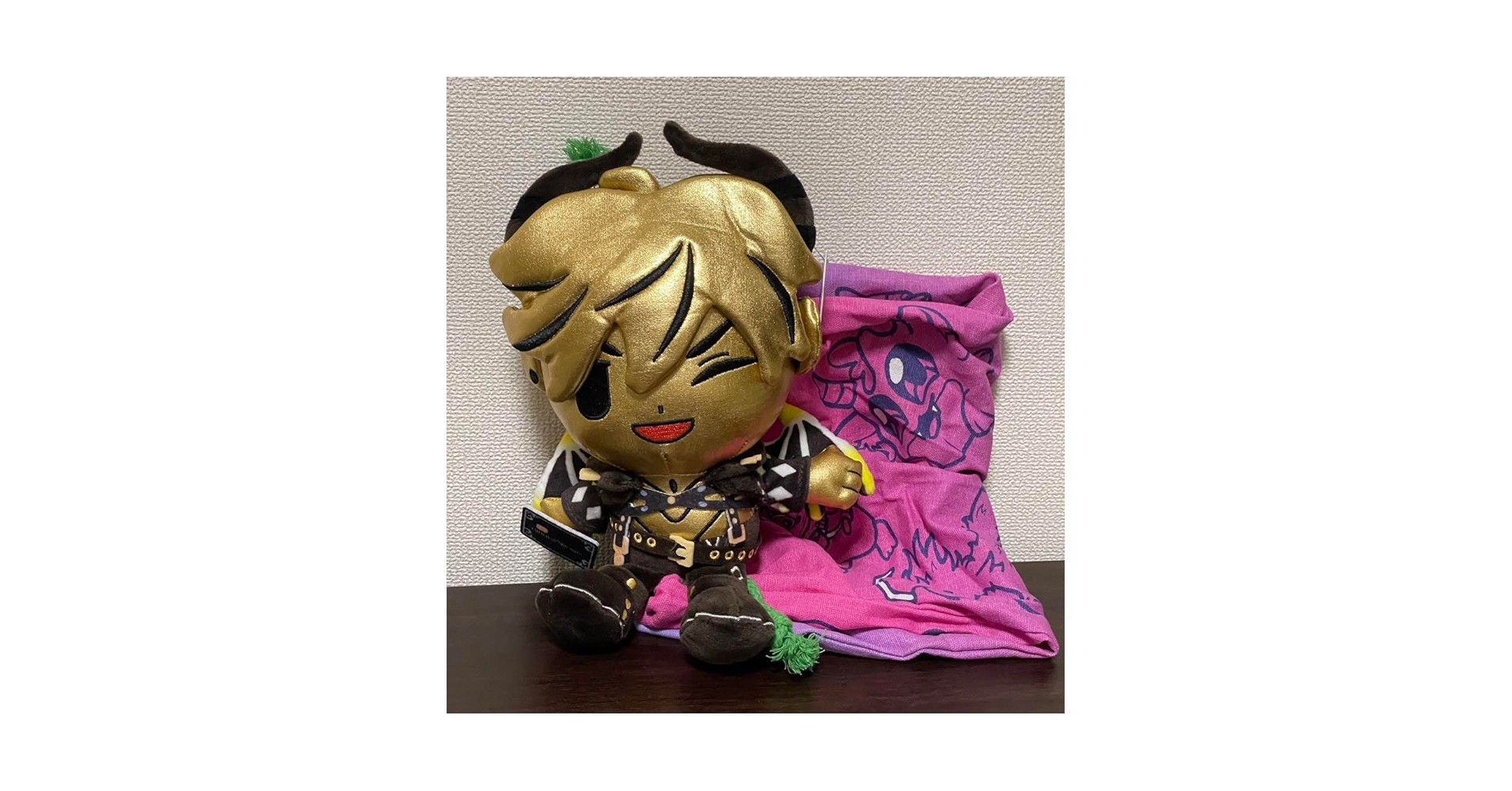 ル*ー様 Obey Me! ルシファー　Makeship限定　ぬいぐるみ　タグ ル*ー様 Obey Me! ルシファー Makeship限定 ぬいぐるみ タグ ル