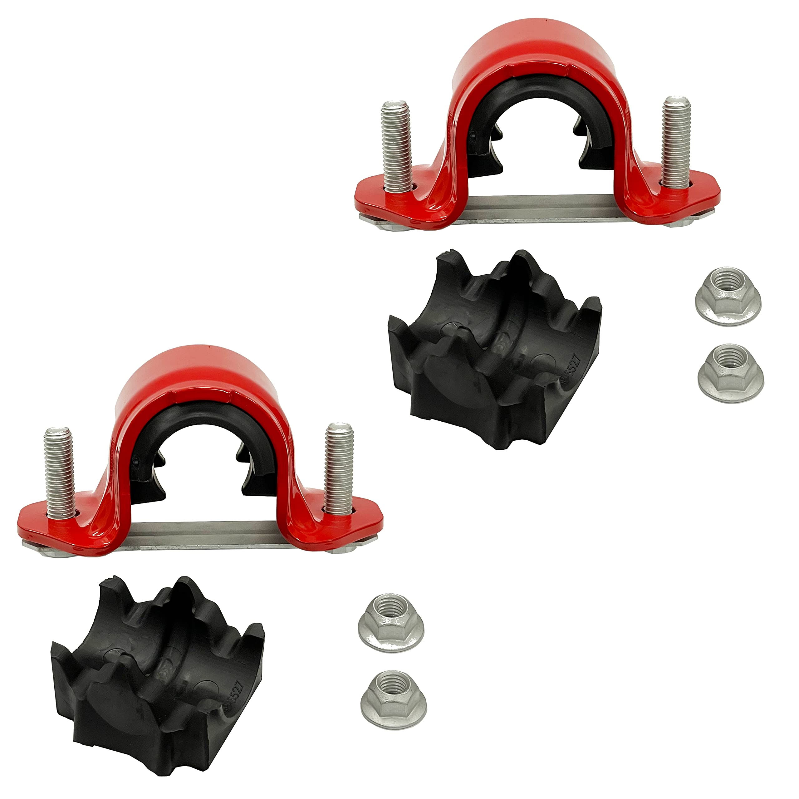 Suspension Dudes 4 PC Front Stabilizer Sway Bar CODE RED EXTREME OEM Bracket/Bushing Kit FITS F-150 2009-2014, K200846 Bushings Made In USA