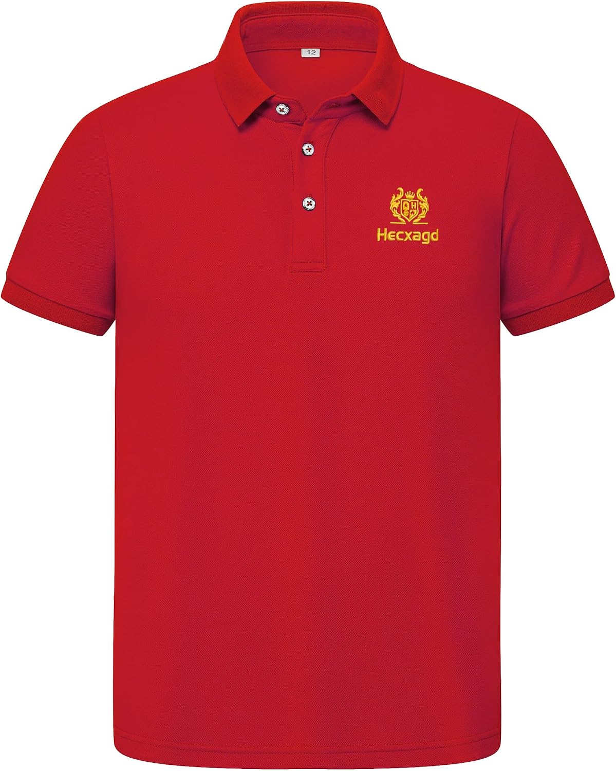 Boys Polo Shirt Cotton Performance Kids Golf Polo Shirts Short Sleeve Dry Fit School Uniform for Boys to Youth Polos 4T-16Y