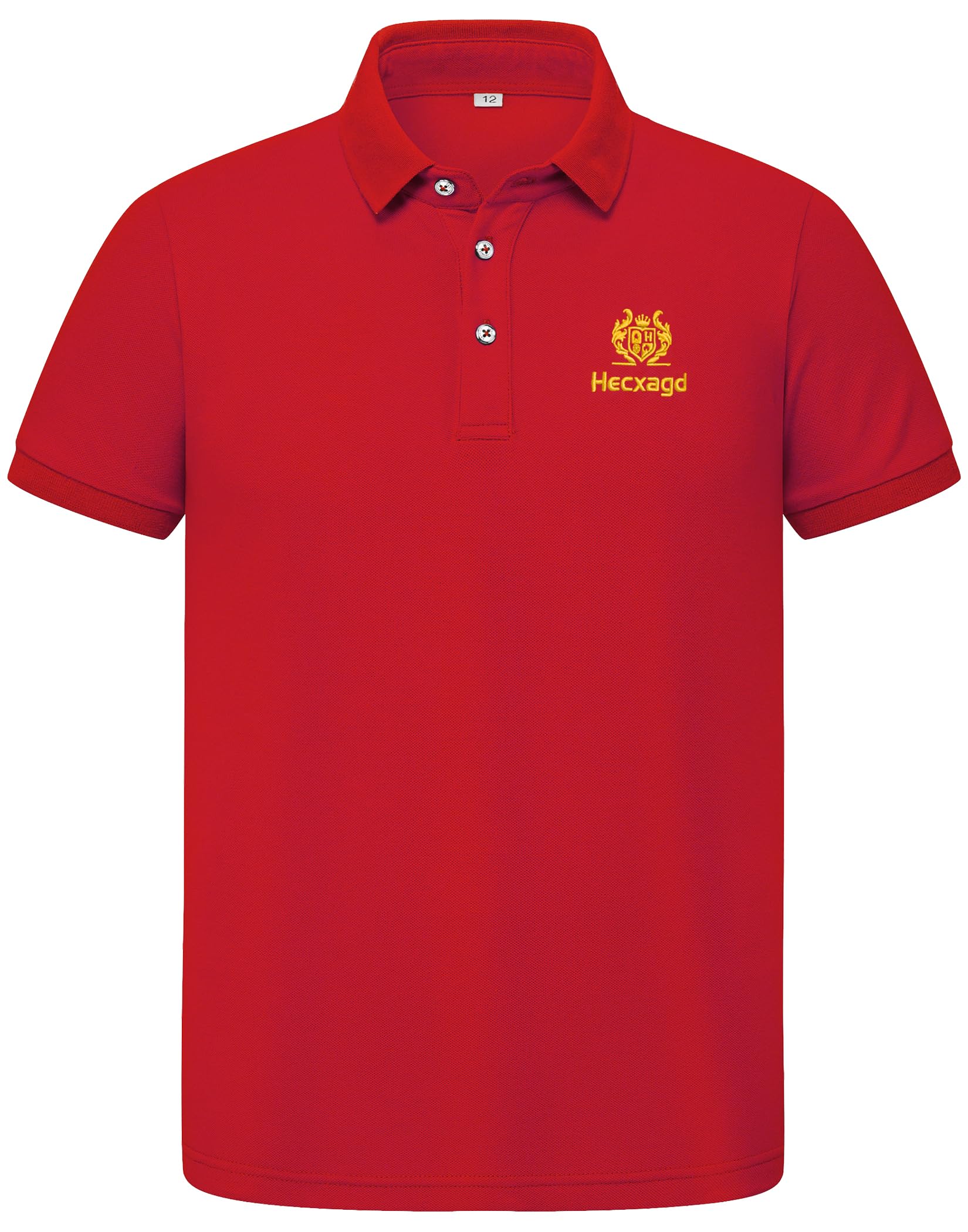 Boys Polo Shirt Cotton Performance Kids Golf Polo Shirts Short Sleeve Dry Fit School Uniform for Boys to Youth Polos 4T-16Y