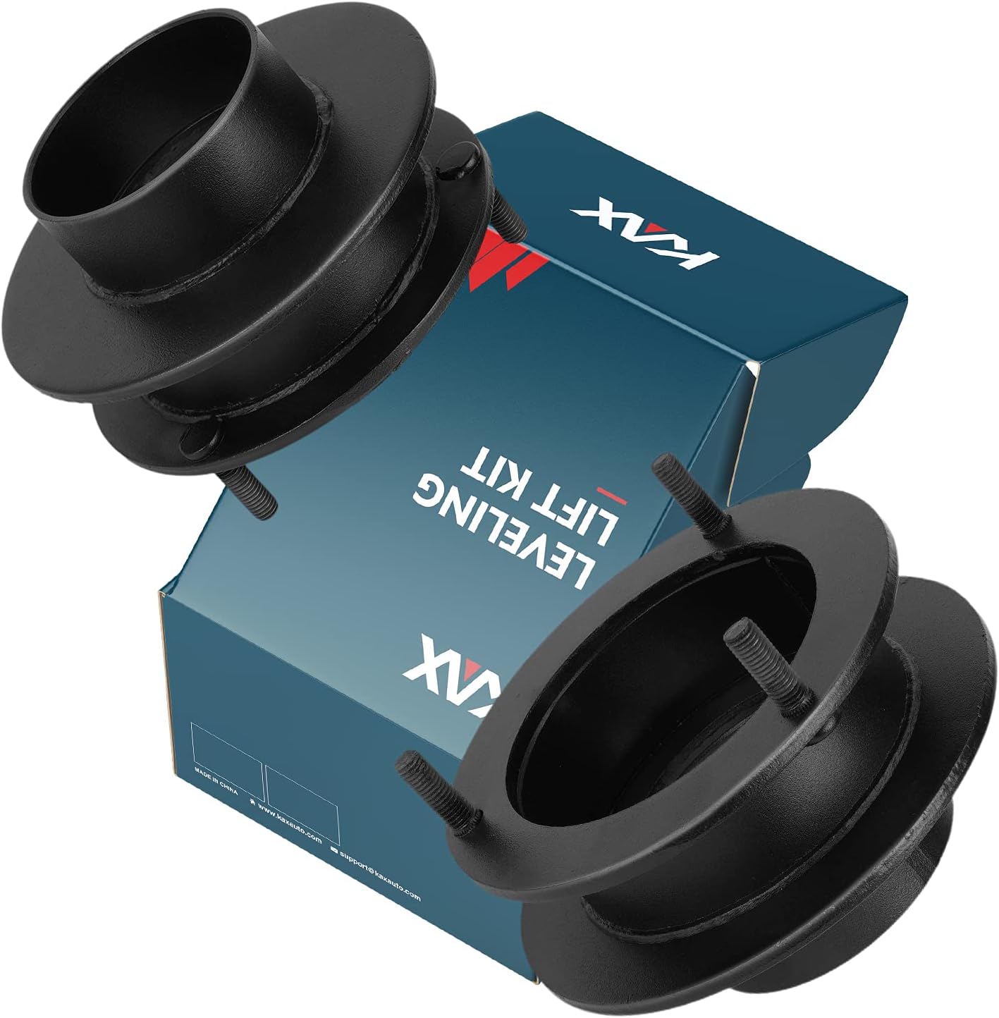 KAX 2“ Front Leveling Lift Kit for Ram 2500 4WD 1994-2013, 2 inch Front Leveling Kit for 1994-2012 Ram 3500 4WD, for Ram 1500 1994-2001 2003-2008, Suspensions Spacer LLK016