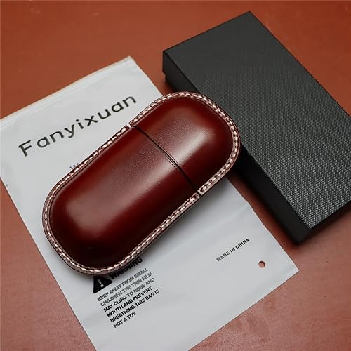 Miniatura 5 de Funda de cuero para gafas de sol vintage para hombres y mujeres miope, gafas de sol, viaje, caja de almacenamiento antiaplastamiento