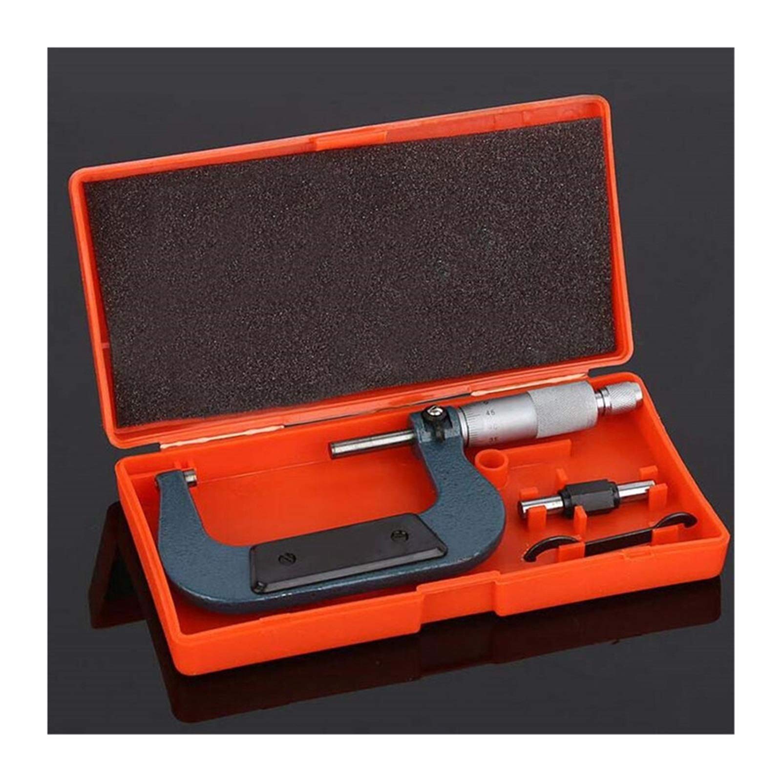 Micrómetro 1 PCS Micrómetro Exterior 0.01mm 0-25mm / 25-50mm / 50-75mm / 75-100mm Gauge Metric Gauge Caliper para Herramientas DE MEDICIONES (Size : 25 50mm)