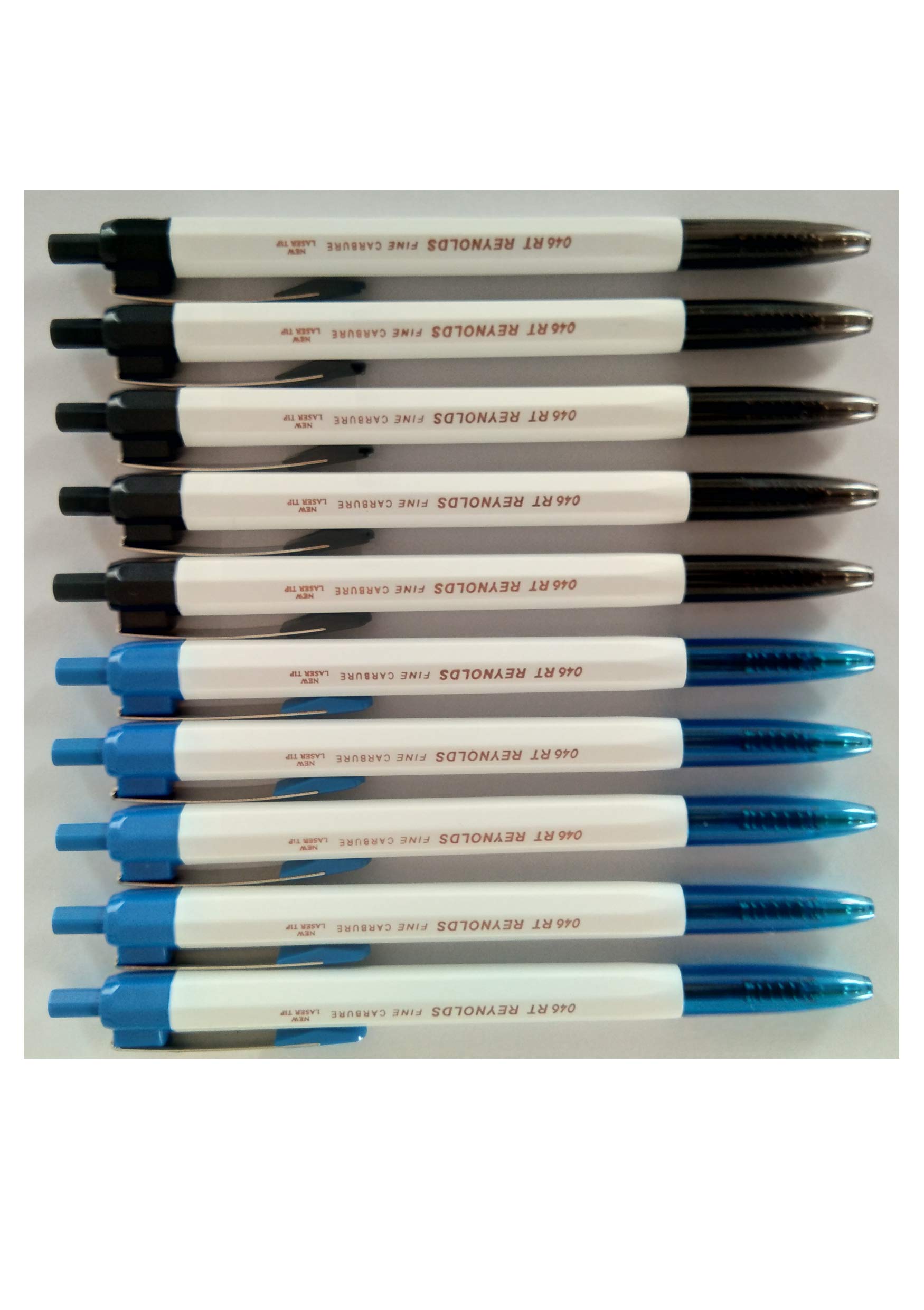 Reynolds 046 Rt Ball Pen|Set Of 10 (Mix),Blue