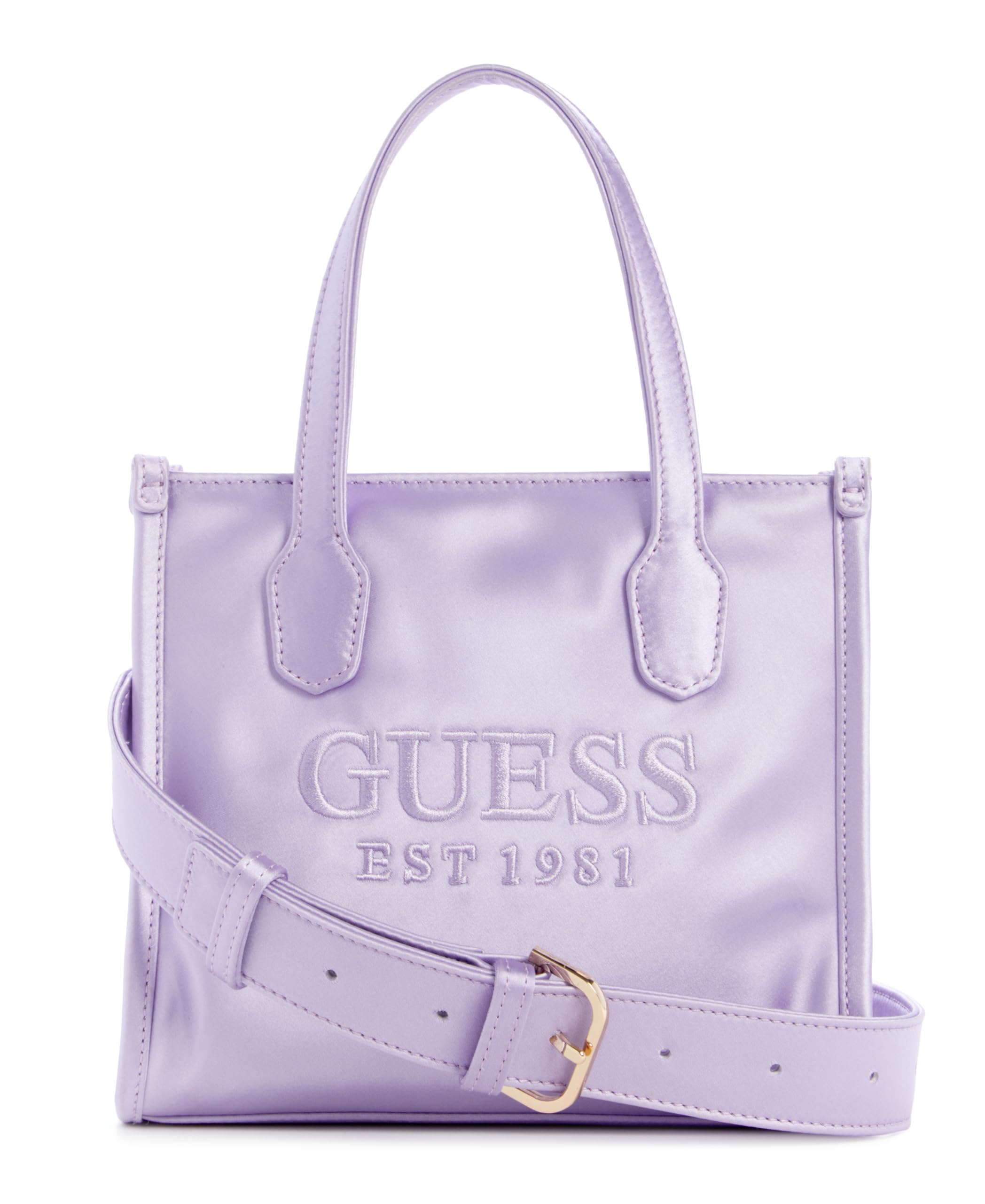 GUESSWomens Silvana Double Compartment Mini Tote Mini Satchel, Crossbody