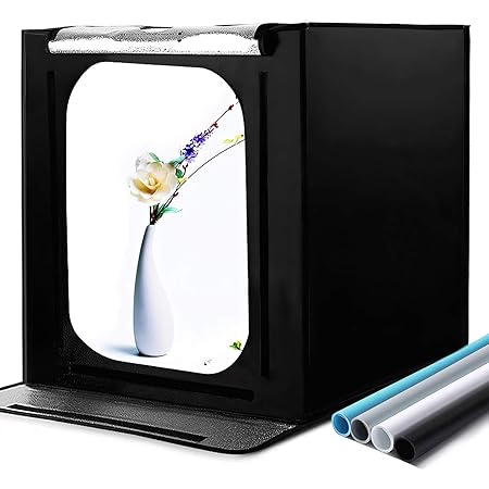 Tragbares Fotostudio 16 X16 X16 Lichtzelt Amazon De Kamera