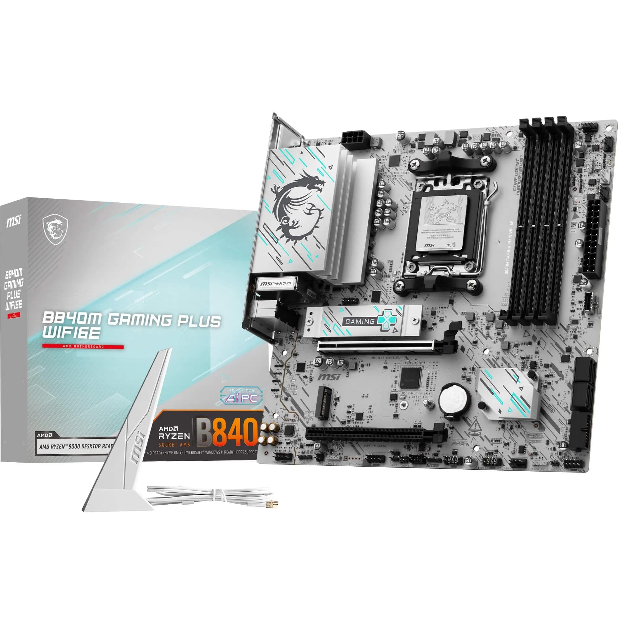 Amazon | MSI B840M GAMING PLUS WIFI6E Micro-ATX ゲーミング