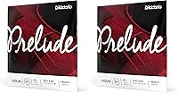 Vista 6 de D'Addario Prelude Cuerdas para violín, J812 1/2M, tensión media, escala 1/2, cuerda individual A