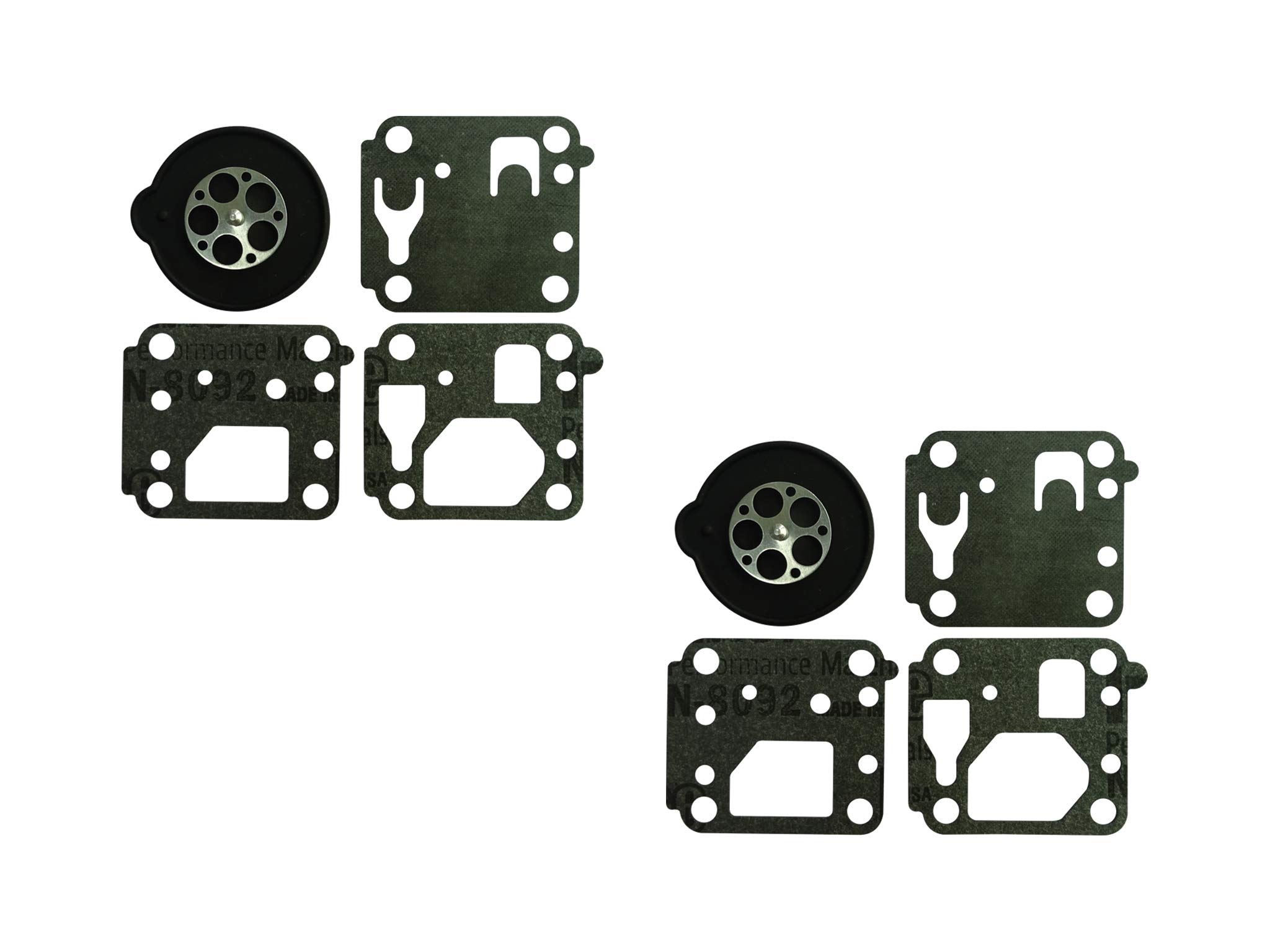 KIT MEMBRANA PER MOTOSEGA ALPINA CASTOR 40 41 45 CON CARBURATORE TILLITSON RK- E - Foto 2