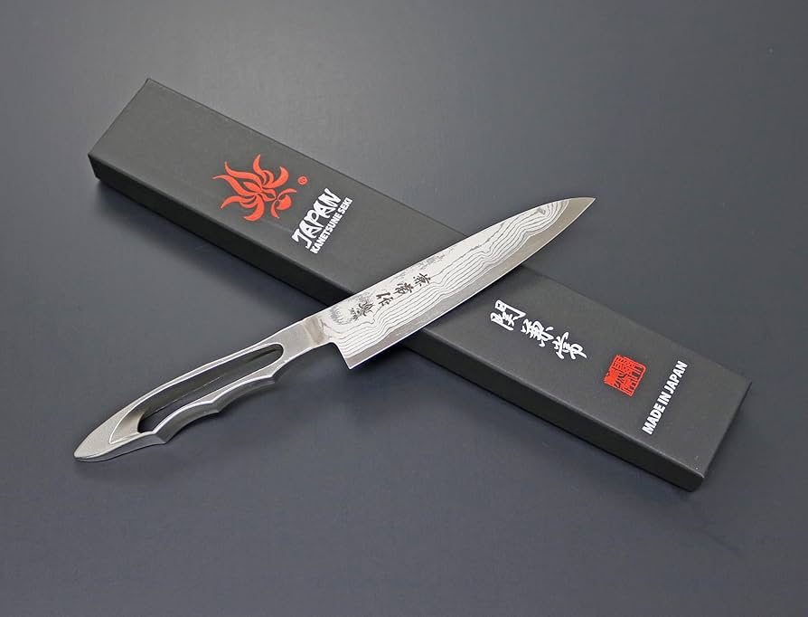 Amazon｜KC-194 関兼常 三ノ池シリーズ ダマスカス包丁 ペティ