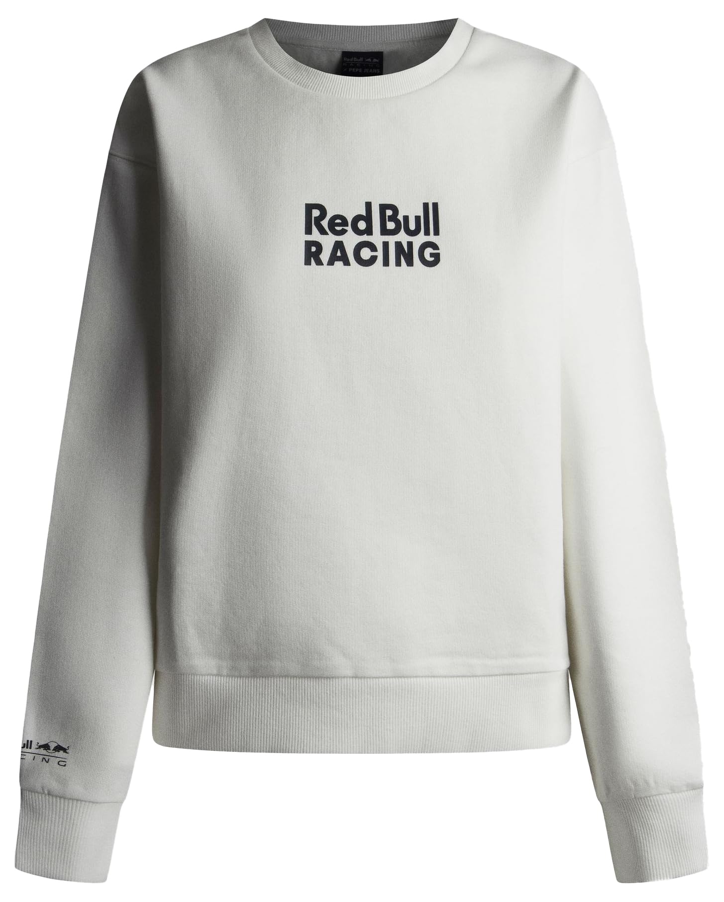 Red Bull Racing X Pepe Jeans Damen Stacked Logo Crew Sweatshirt