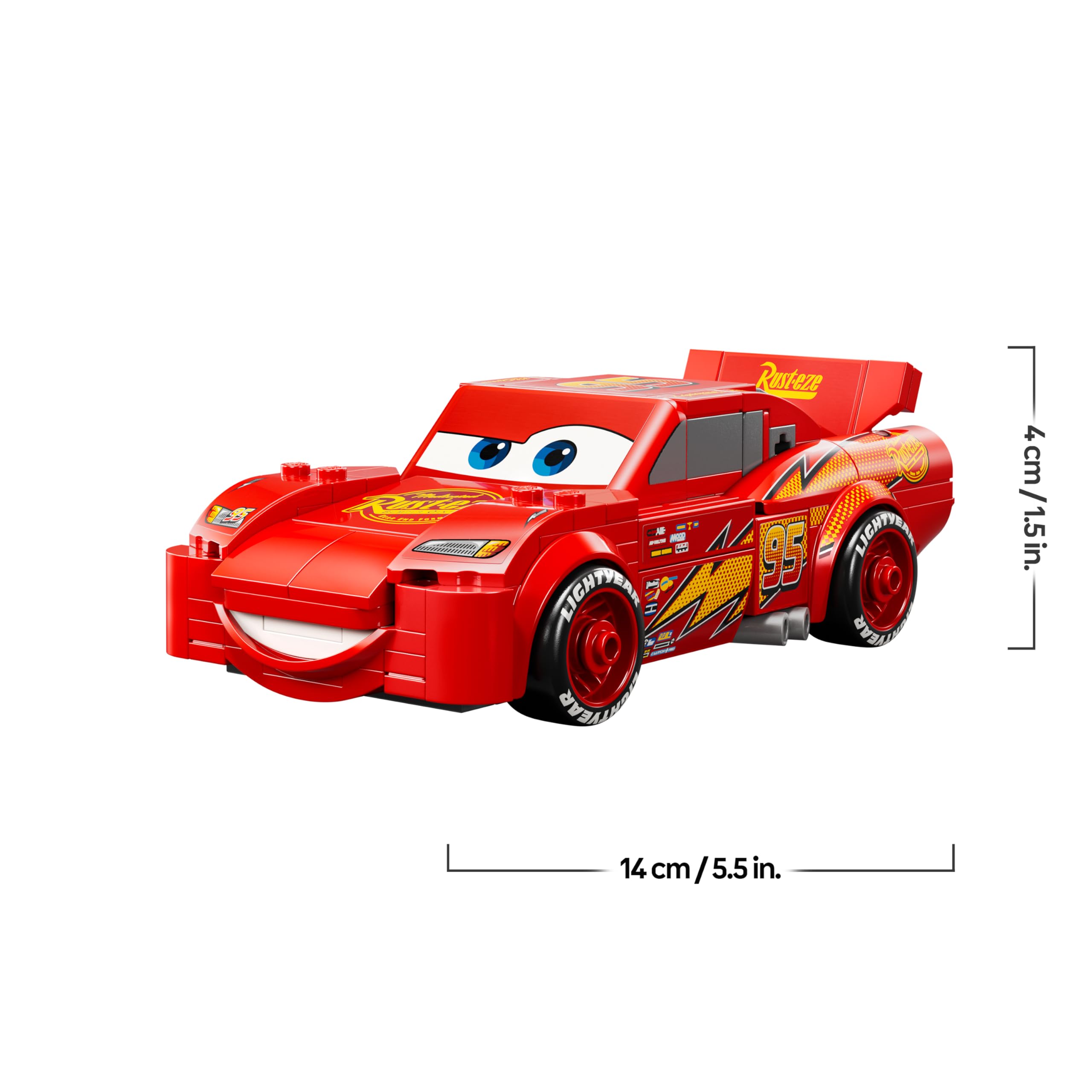 LEGO Speed Champions | Flash McQueen - Jouet Voiture de Course - Maquette Collector - Cadeau Disney pour Garçon ou Fille dès 9 Ans & Fans du Film Cars de Pixar 77255