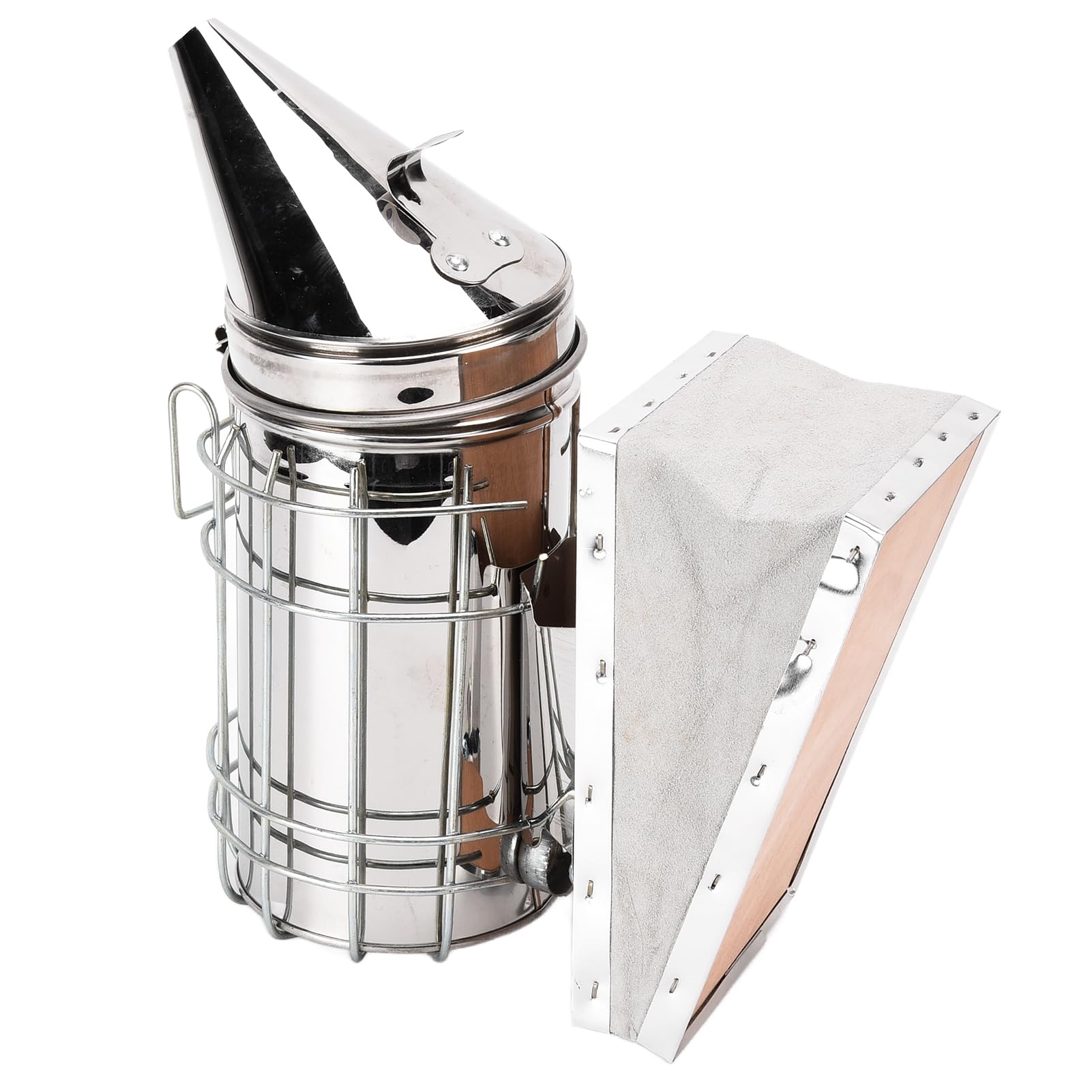 Kit de iniciación a la Apicultura: ahumador de Colmenas, incrustador de Alambre, raspador, Cepillo para Abejas, Suministros y Herramientas para apicultores.