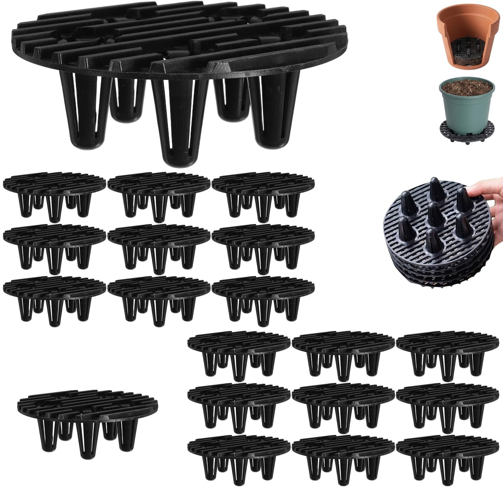 Rehausseur de pot de fleurs rond pour sublimer votre jardin