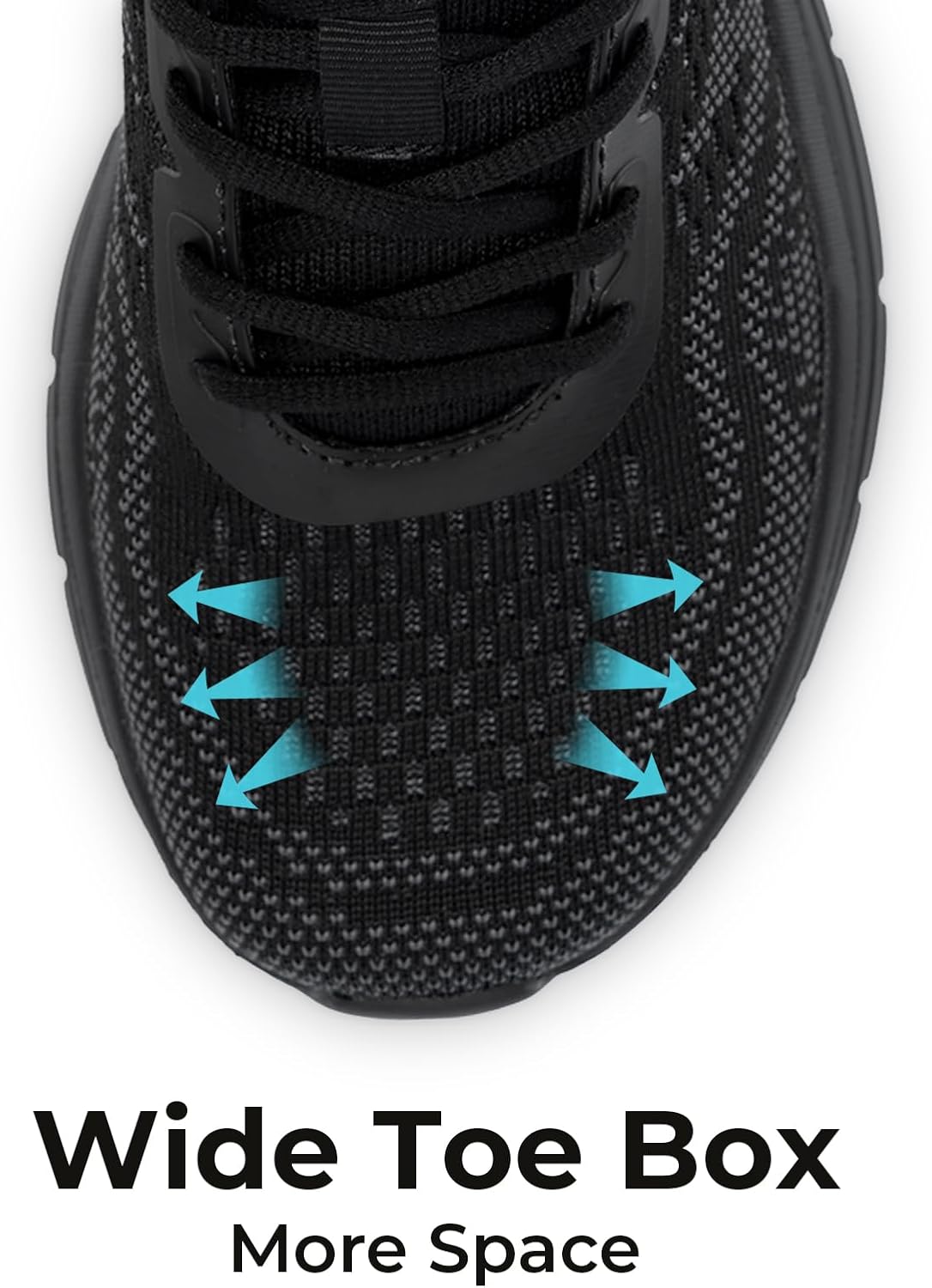 FitVille Womens Lightweight Trainers Wide Fit Running Shoes Comfortable Breathable Fashion Sneakers for Ladies Walking Jogging Gym 4