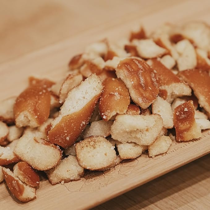 Chayan Pretzels Horneados Sabor Caramelo y Sal Marina, Snack Crujiente, Pack 5 Bolsas miniatura 4