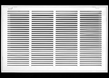 24 x 14 RETURN FILTER GRILLE - Easy Air FLow - Flat Stamped Face
