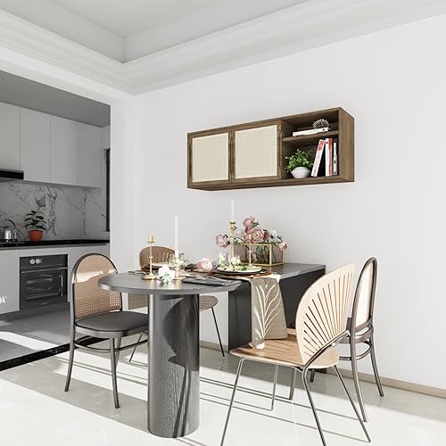 Miniatura 4 de XRUIBZI Papel tapiz color burdeos sólido de 23.6 x 197 pulgadas, papel tapiz de vinilo para despegar y pegar, papel de contacto puro, papel de