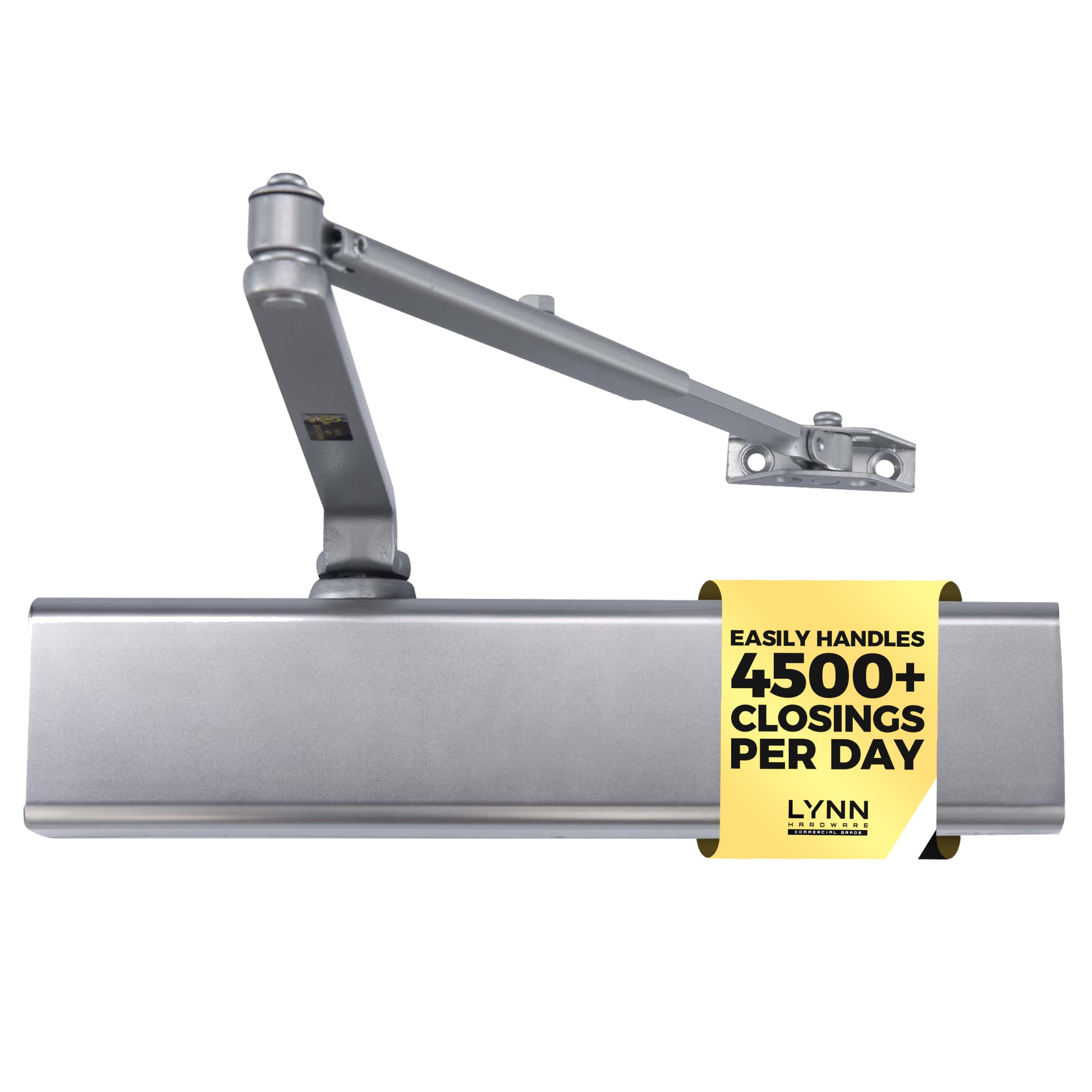 LYNN HARDWARE Heavy Duty Commercial Automatic Door Closer w/- Closing Delay — Amazon image 7