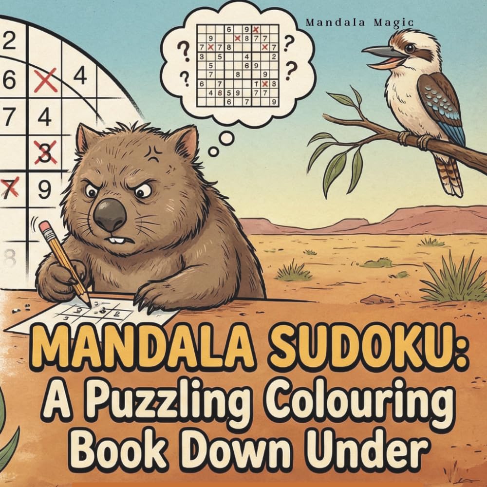 Mindful Mandalas & Sudoku: The Ultimate Puzzle Retreat: Intricate Patterns to Colour, Brain-Teasing Sudokus & Uplifting Quotes for Daily Inspiration