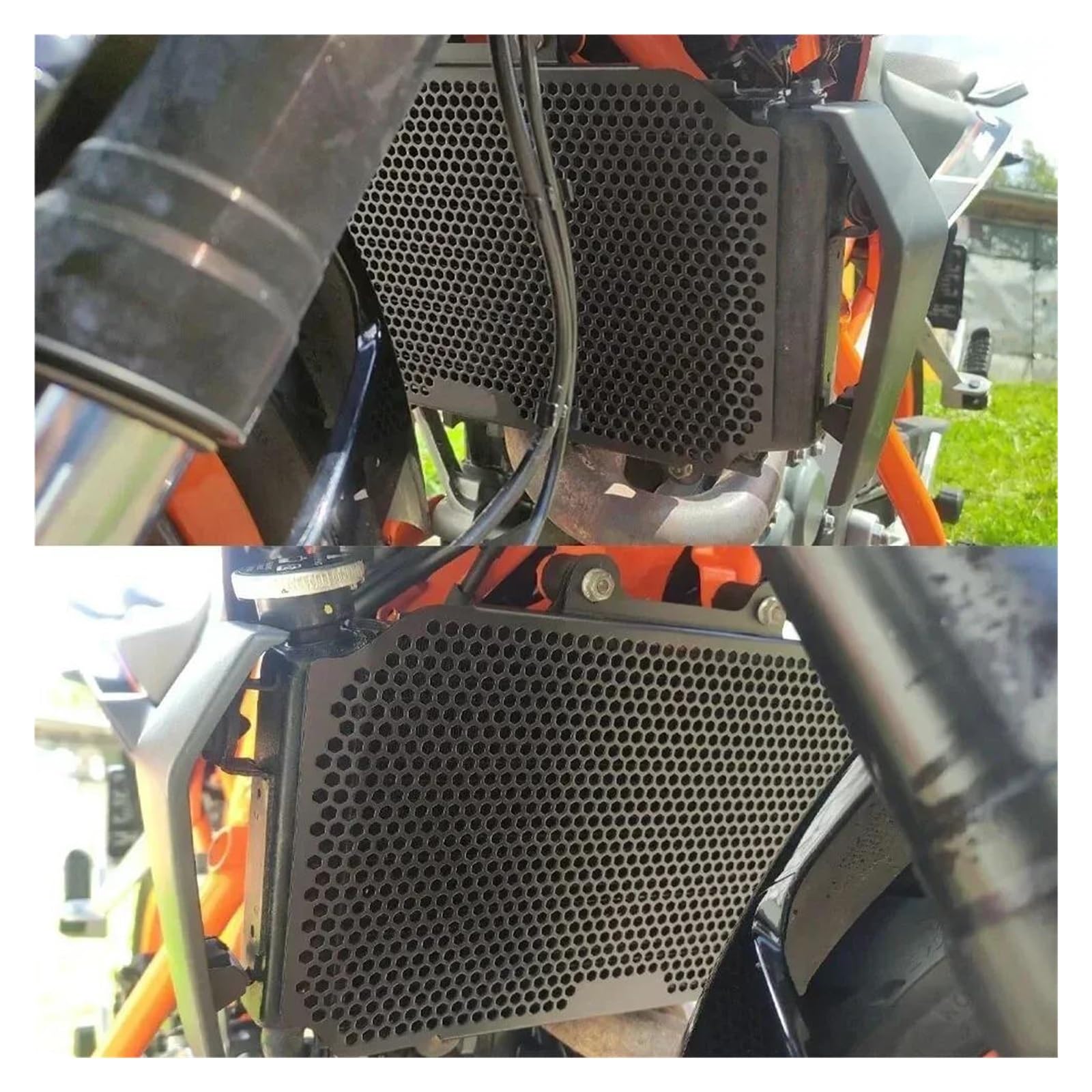 Protection radiateur Moto for KTM Duke 125 200 250 390 Duke 2011-2016 Accessoires De Moto Radiateur Grille Garde Couverture Protection Protecteur calandre