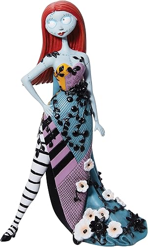 Enesco Disney Showcase The Nightmare Before Christmas Sally in Gown - Figura botánica de 7.28 pulgadas, multicolor