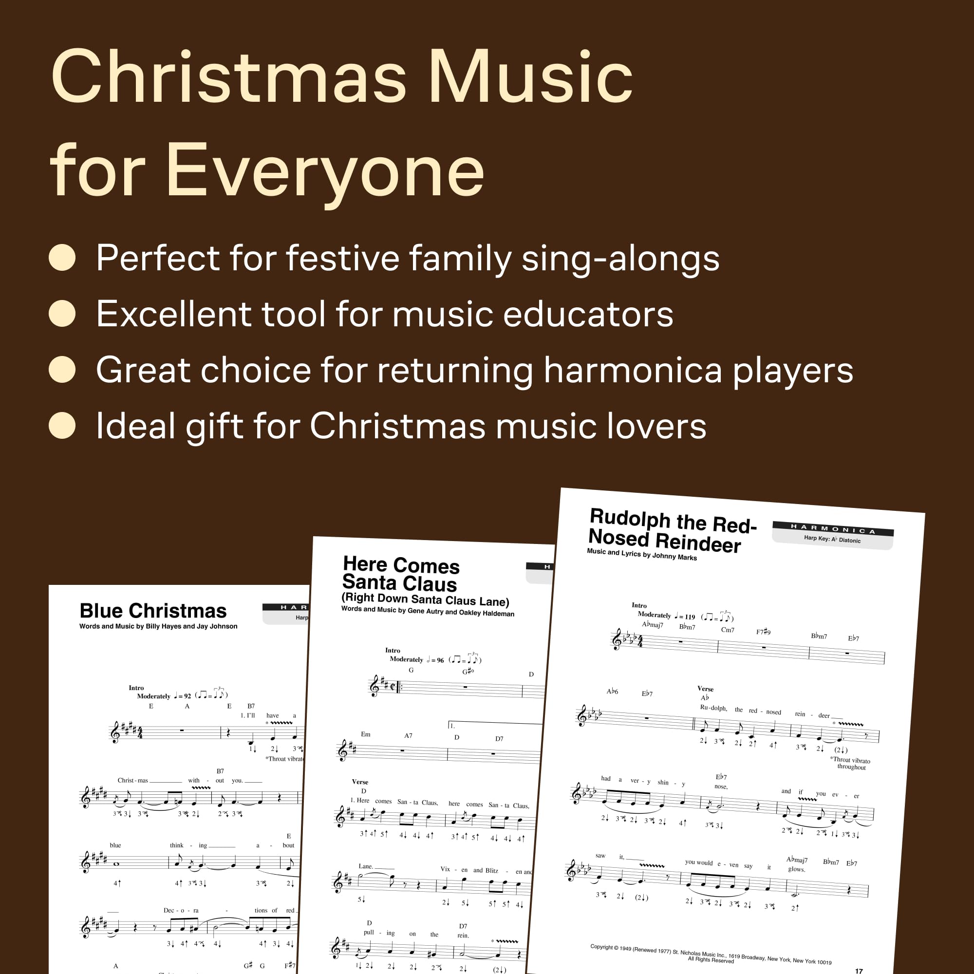 Christmas Favorites: Harmonica Play-along