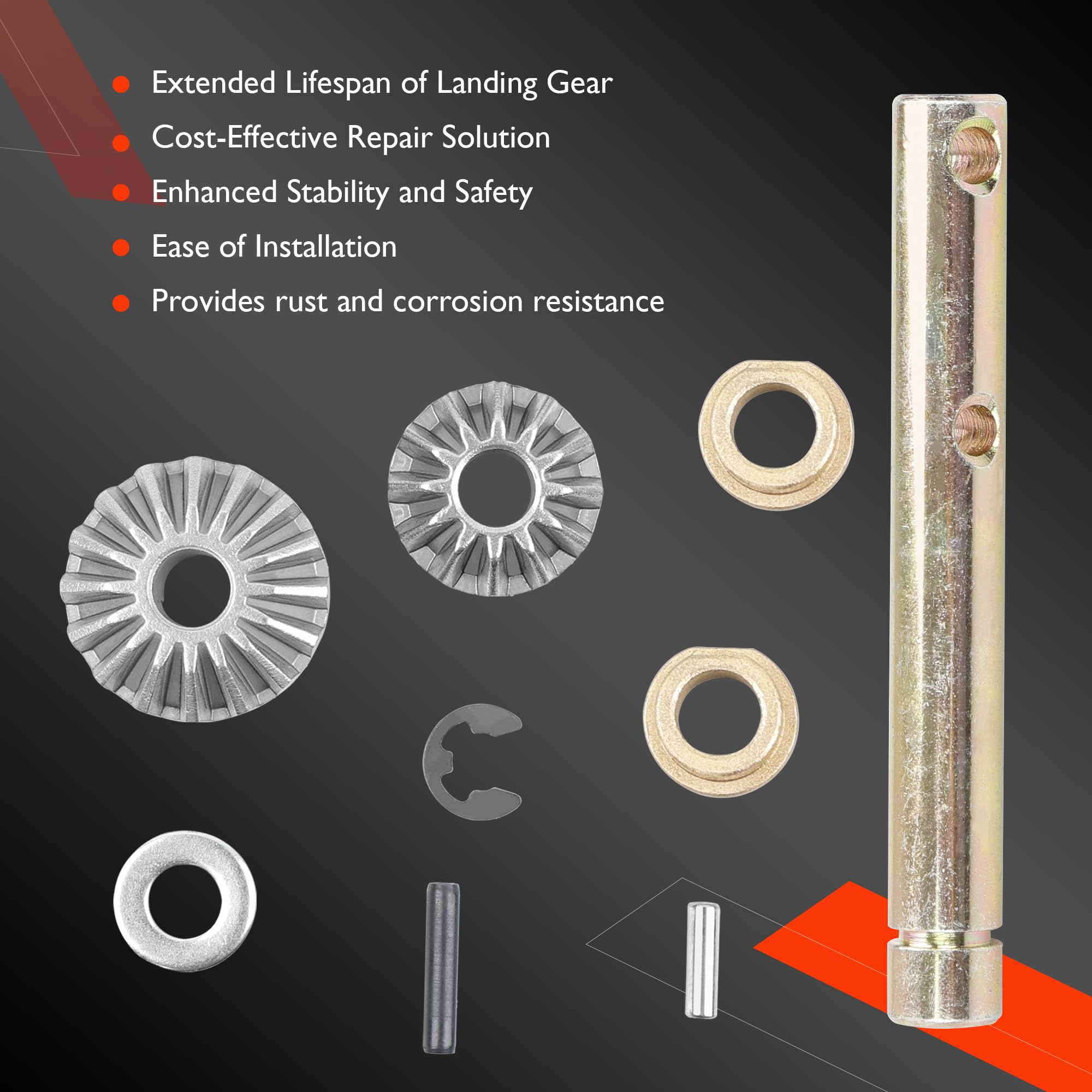 マンウィズ CONNECT WITH CD Lippert Landing Gear Leg Repair Kit 146060 | pdxrvwholesale