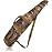 AUMTISC Soft Rifle Case, Shotgun Carrying Bag, Gun Cases for Scoped Rifles with Adjustable Shoulder Sling and Pocket, Tan 52