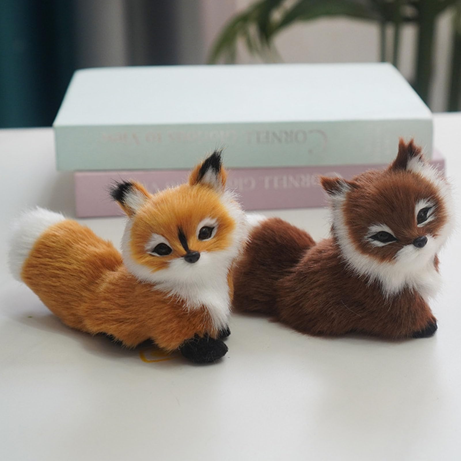 Amazon.co.jp: Tiydiygo シミュレーション ふわふわぬいぐるみ キツネ