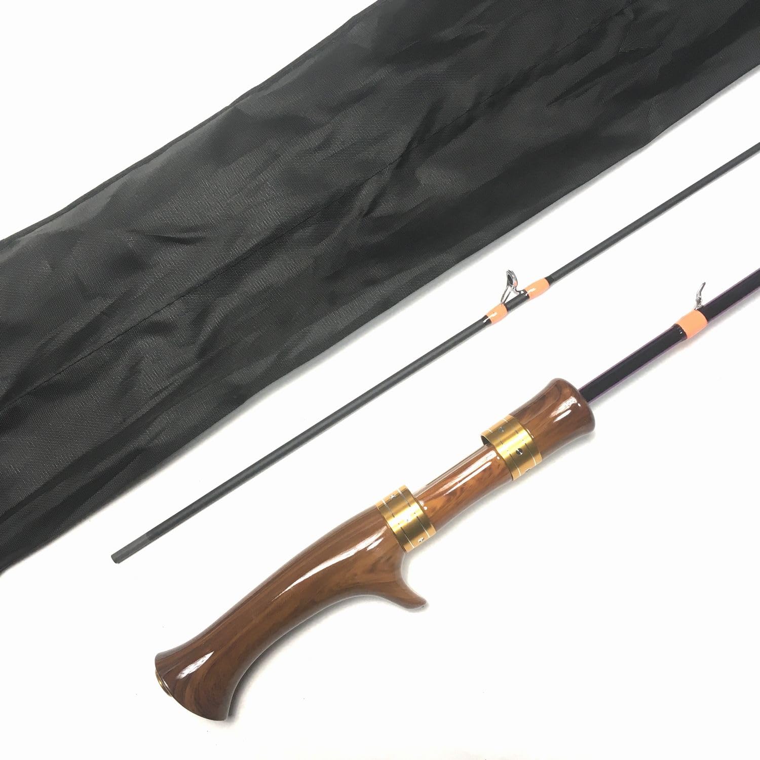 Amazon | レトロ 6フィート (1.8m) ベイトロッド 2ピースL