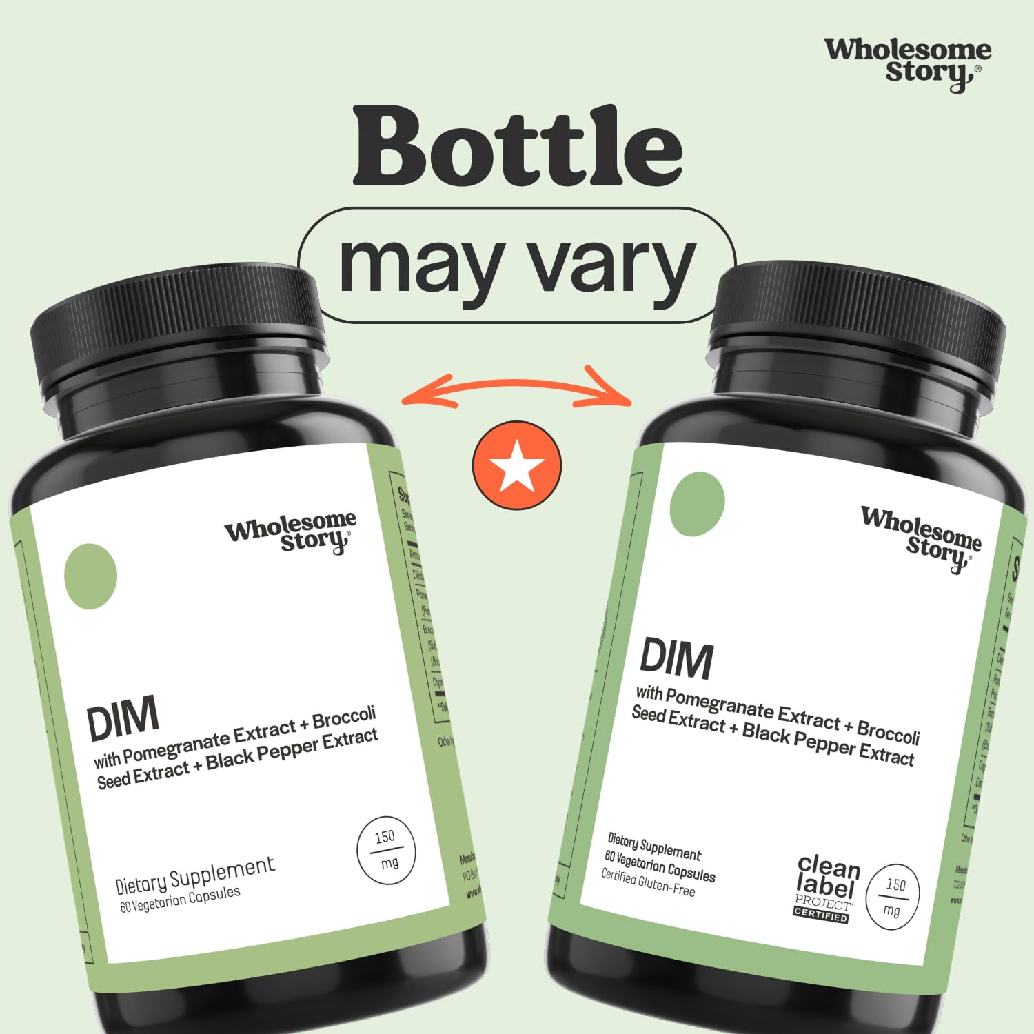 DIM Supplement Women | DIM SGS | Pomegranate, Broccoli and Black Pepper Blend | Estrogen & Hormone Balance for Women | Cell and Tissue Health | 60-Day Supply | Clean Label Project Certified — Amazon image 2